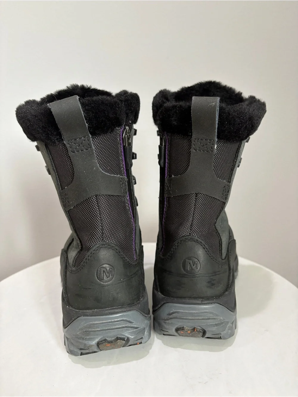 Merrell Thermo Rhea Mid Waterproof Size 8.5 Winter Boots Vibram Heavy duty
